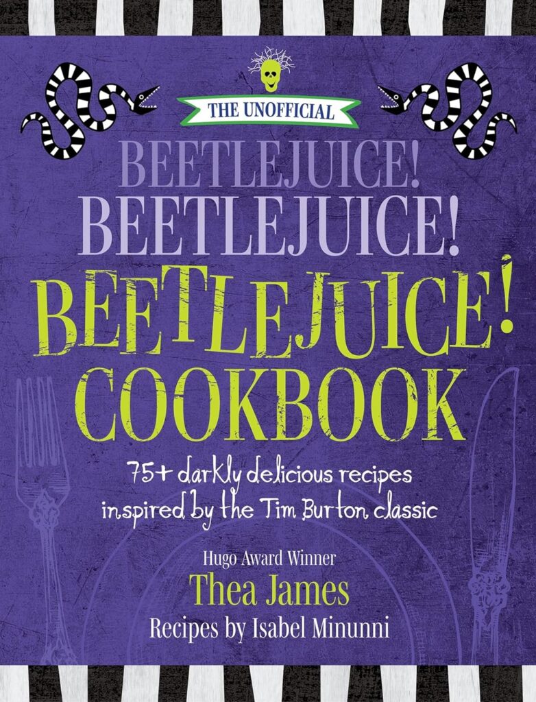 Beetlejuice movie-inspired cookbook