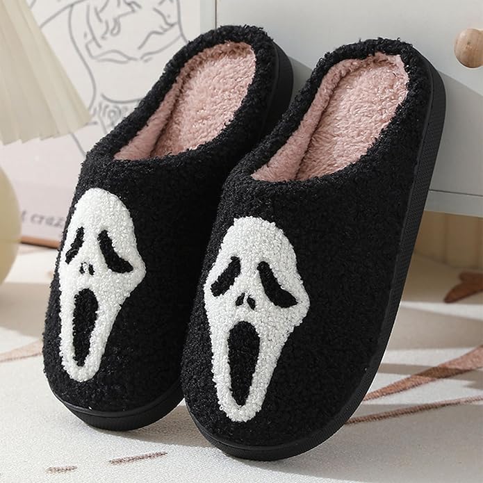 Slippers inspired by Scream movies