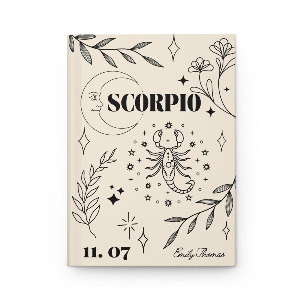 Scorpio Personalized Journal