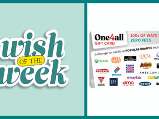 Wish of the Week featuring $200 One4all gift card