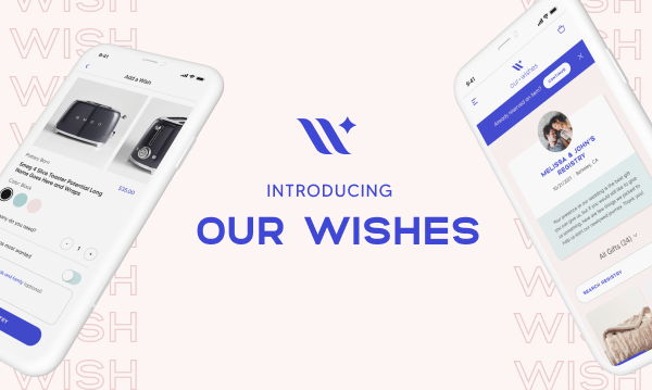 Introducing Our Wishes wedding registry website by Elfster