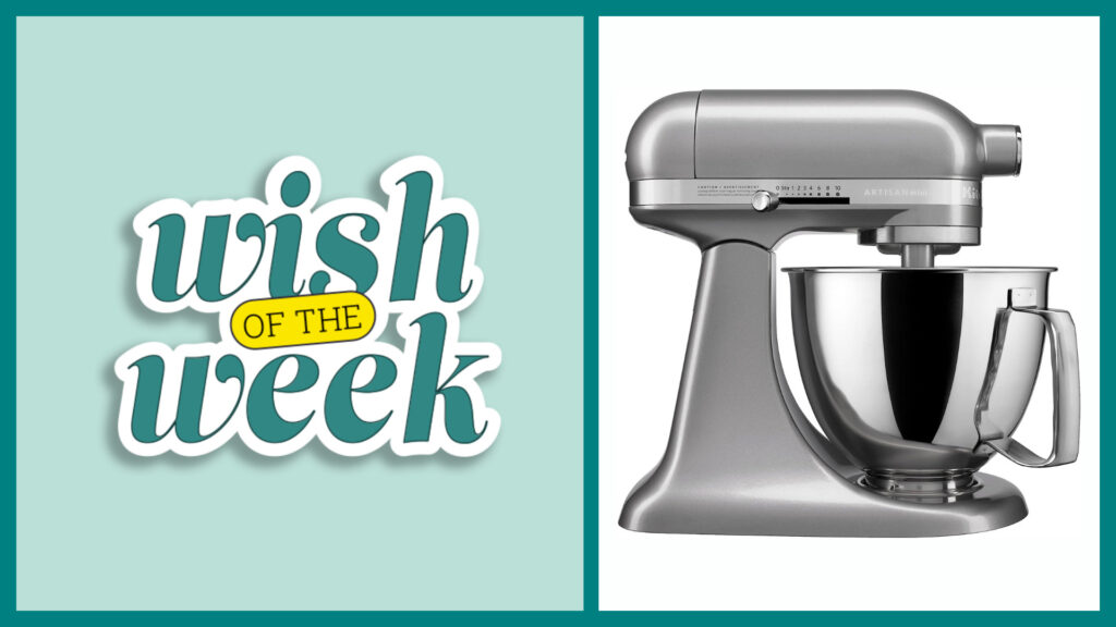 Win a KitchenAid Mini Stand Mixer in Elfster's Wish of the Week Giveaway
