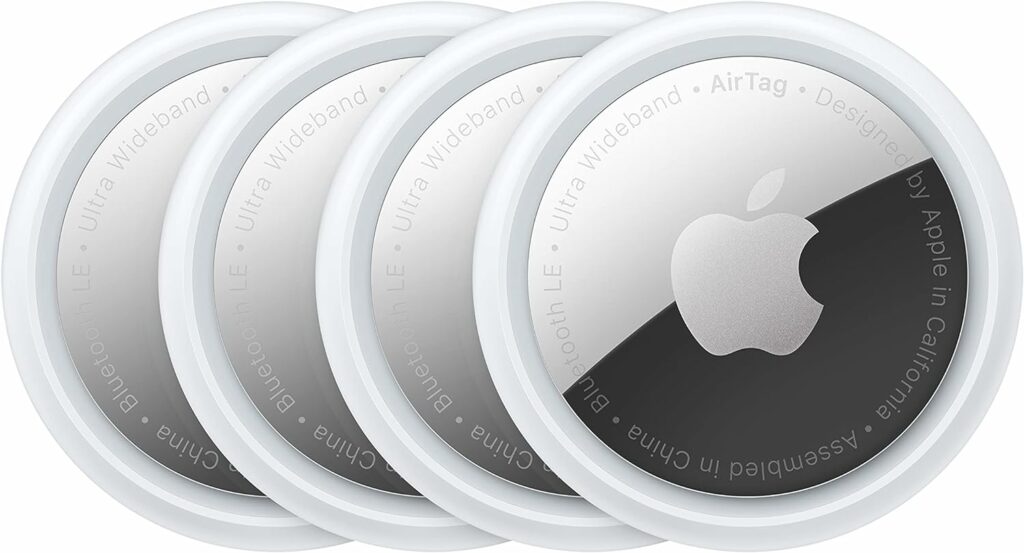 Set of four Apple Air Tags