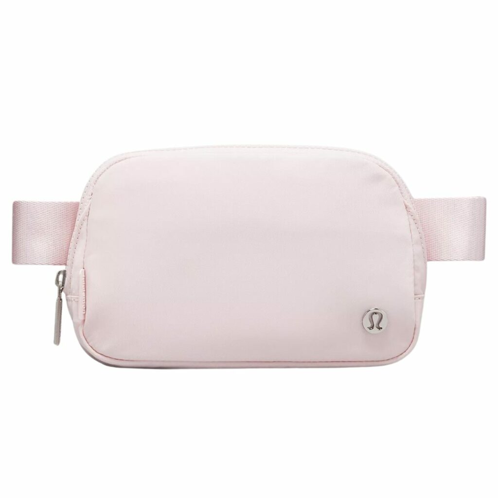 lululemon Everywhere Belt Bag in soft pink for Mother's Day