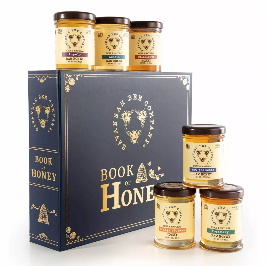 Savannah Bee Company Book of Honey set