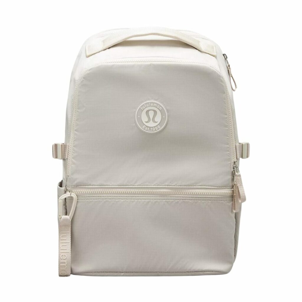 lululemon New Crew Backpack makes a great gift for dads or grads