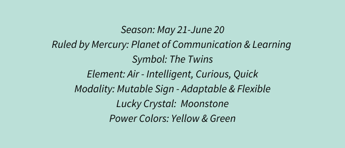Key Traits for Gemini Zodiac sign