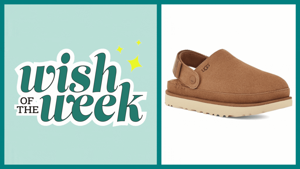 Win Apple UGG Goldenstar Clogs in Elfster's Wish of the Week giveaway