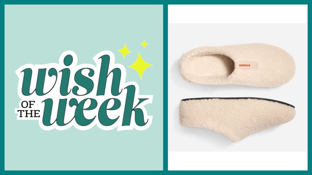 Win Bombas Sunday Slipper in Elfster's Wish of the Week giveaway