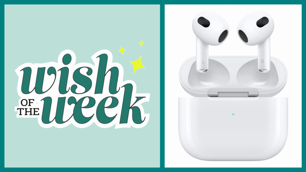 Win Apple AirPods (3rd generation) in Elfster's Wish of the Week giveaway