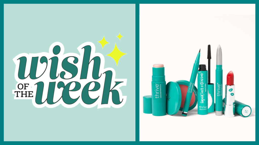 Win a Glam Color Set by Thrive Causemetics in Elfster's Wish of the Week giveaway