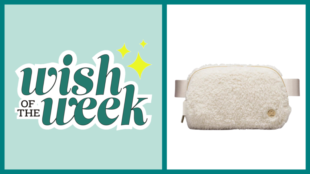 Win an Everywhere Fleece Belt Bag in Elfster's Wish of the Week giveaway