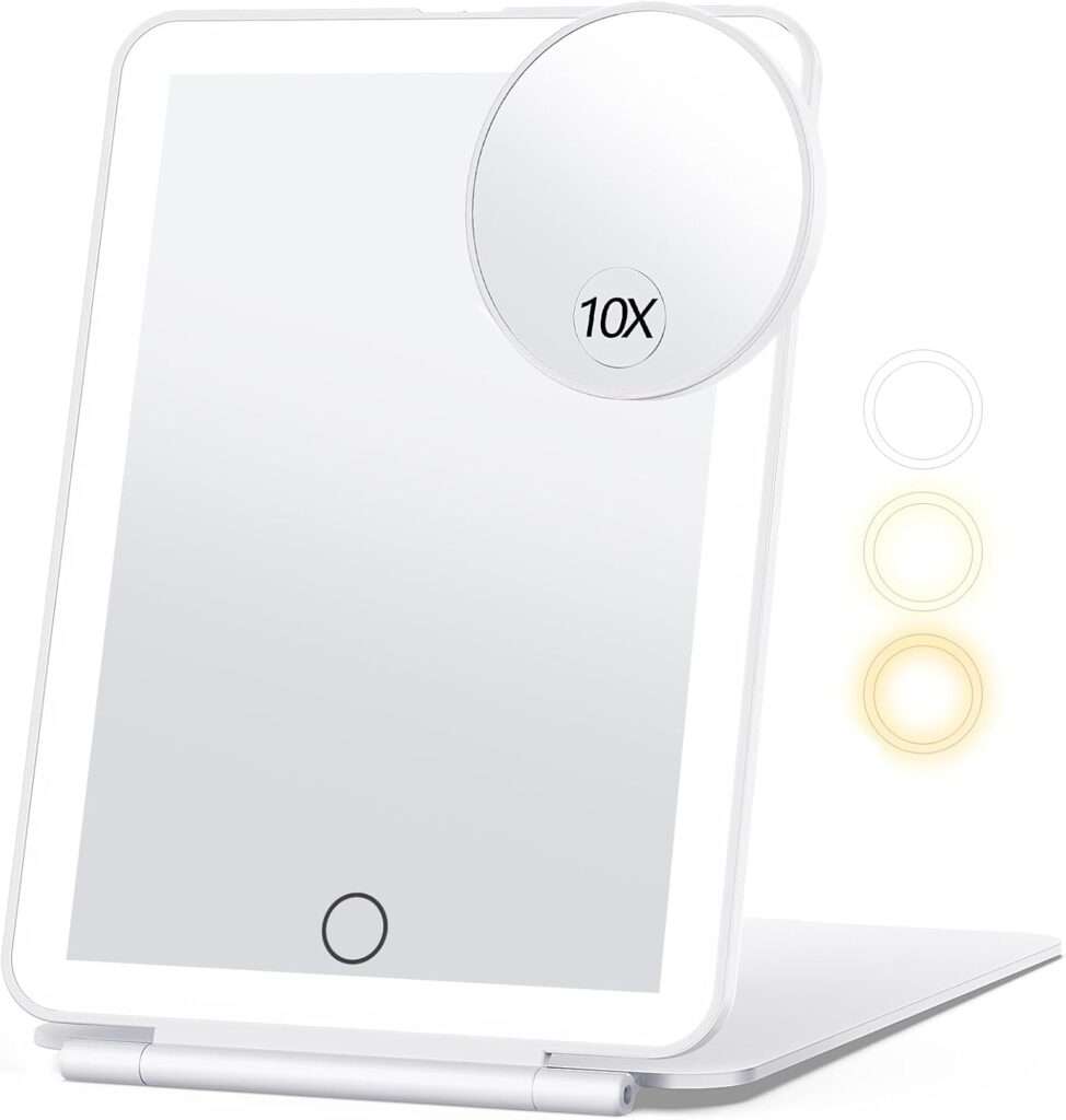 Rechargeable Makeup Travel Mirror